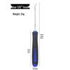 4-Piece Auto Repair Tool Set: Tire Patching, Oil Seal Hook, Screwdriver.