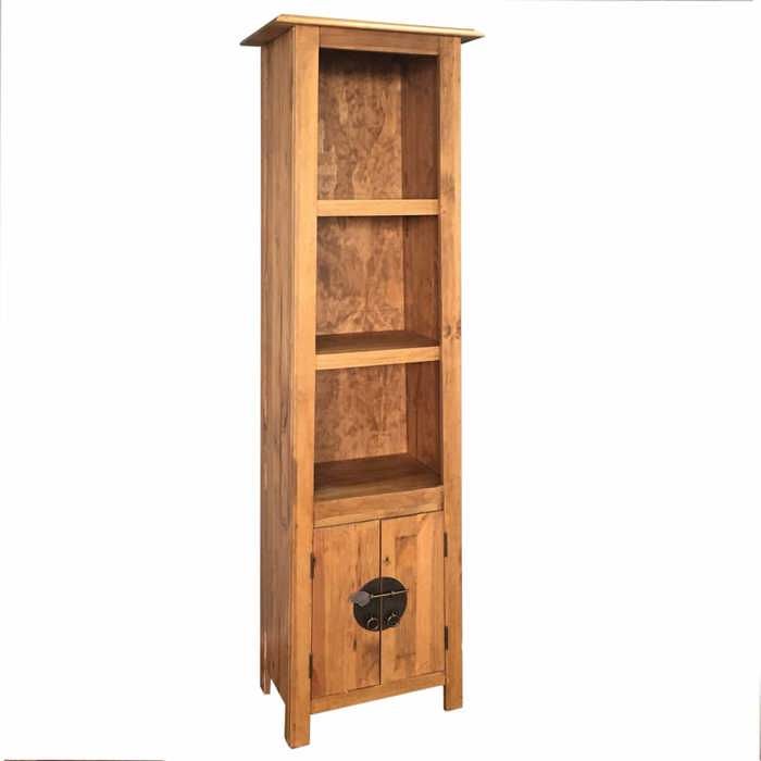 Armoire de salle de bain - vidaXL - 246036 - Bois pin massif - 48x32x170cm - Style rétro