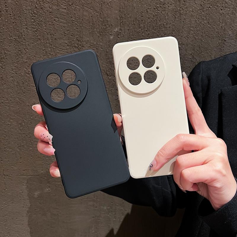For OnePlus 13 13R 12R 11R ACE 5 3 2 Case Solid Color TPU Soft Silicone Shockproof Lens Protection Matte Phone Cover