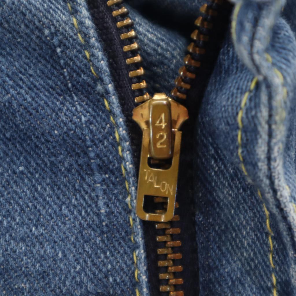 Lee 80s Vintage 42 Talon Zip Denim Pants Blue Men's Used