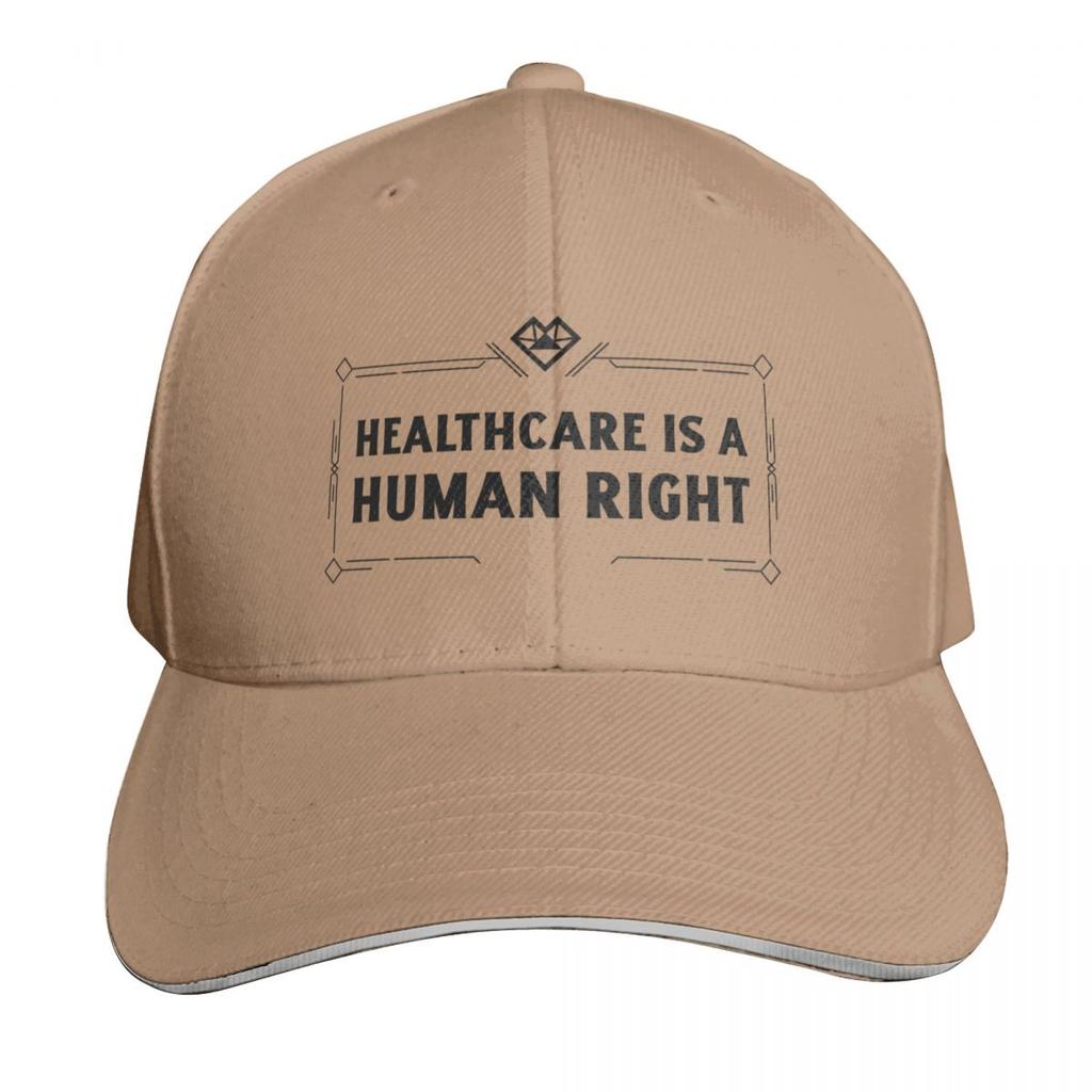 Healthcare Is a HuUnisex Right Baseball Cap Hat Beach Hat Luxury Brand Mountaineering Beach Unisexs Baseball Womens