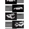 Honda Civic Type R Modellauto im Maßstab 1:32, aus Metallguss, mit Sockel, Sammlerstück, Geburtstagsgeschenk für Jungen