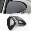 Gloss Black For VW Golf 8 MK8 8R R-line GTI W/ Lane Assist Wing Mirror Cover Cap