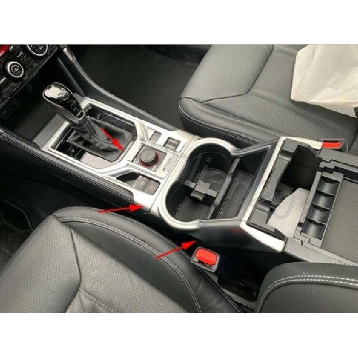 Inner Gear Panel&Water Cup Holder Cover Trim For - Subaru Forester Matte