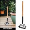 Heavy Duty Manganese Steel Garden Weeding Rake Multi Function Hoe Cultivator Tool for Effortless Weed Removal Digging Planting