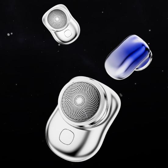 Mini Rasoir Électrique Rechargeable USB IPX7 Étanche Portable Voyage Rasoir de Rasage Humide Sec Hommes Tondeuse à Barbe Outil Épilateur