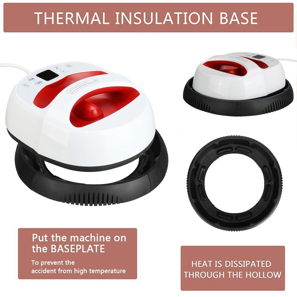 12"×10" Mini Digital Heat Press Machine Portable Heat Press Thermal Transfer For Clothes Bags Hats Pads Leather DIY Home