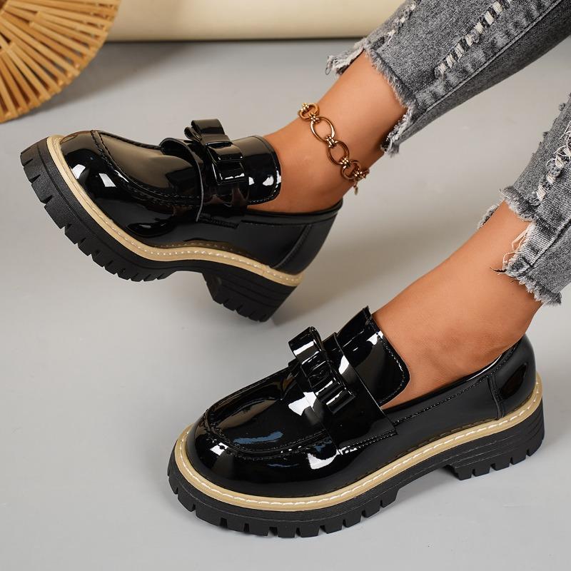 New Style Shoes with Thick Heels and Soles, Large-sized Casual Women's Shoes