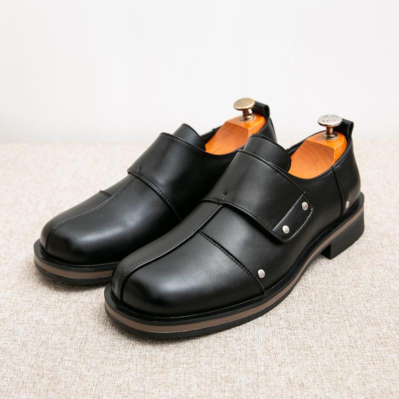 Fashion New 2025 Handmade Leather Men Shoes Design Fashion Sneakers Slip on Loafers Summer Breathable Casual Shoes Men's Walking Flat