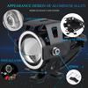 2pcs U7 motorcycle LED Spotlight Mini Headlight Car mini headlamp Fog lamp Work light Pickup truck scooter Additional headlights