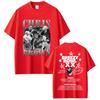 Rapper Chris Brown Breezy Bowl XX 2025 Tour Tshirt Unisex Women Hip Hop Fashion Casual T Shirts Unisexs Cotton Oversized Tshirts