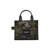 Marc Jacobs Camouflage Pattern Logo Embroidered Canvas Tote Bag Women tote bags Army-Green 2S4HTT003H03C304