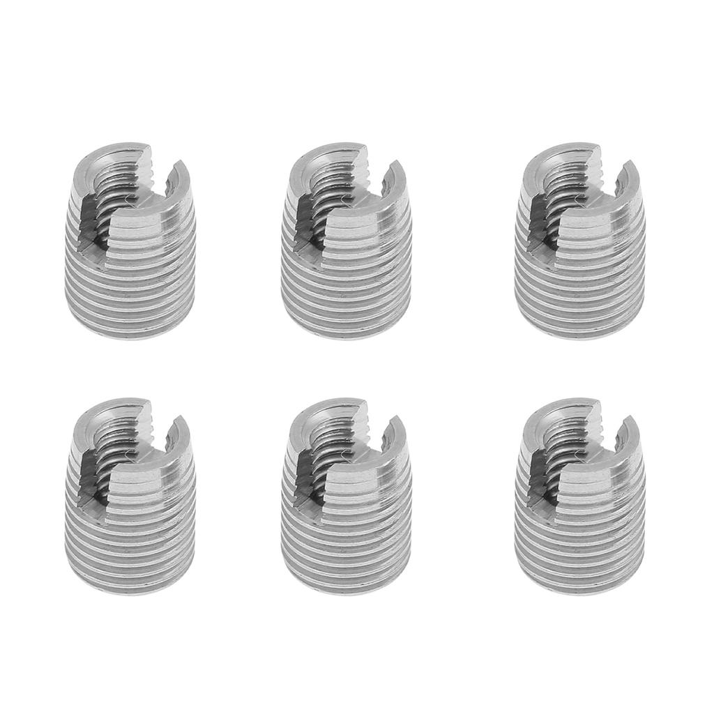 Self Tapping Screw Insert, 20Pcs Threaded Insert, Stainless Steel SUS303 Self Tapping Screw Insertt, for Parts that Requires, Thread Locking Inserts