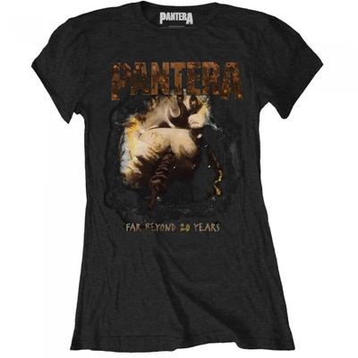 Pantera Womens/Ladies Original Cover Cotton T-Shirt