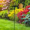Metal Drummer Garden Windmill Handmade Percussionist Music Windmill Ornament Wind-Powered Drummer Windmill for Outdoor Patio Courtyard