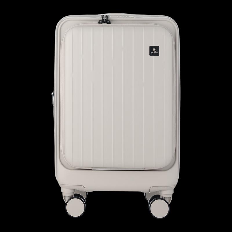 Crown Front-Opening Expandable Carry-On Luggage 20 inch