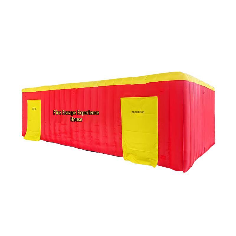 Ruilv Fire Emergency Inflatable Drill Tent 5x3x2.5m