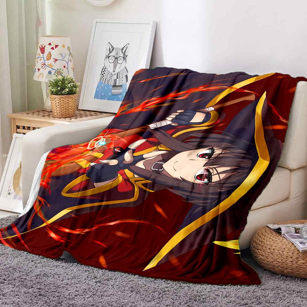 Magic Girl Flannel Blanket Throw Blanket Soft Warm Sofa Bed Camping Car Home Decor Unique Christmas Gift C9302718