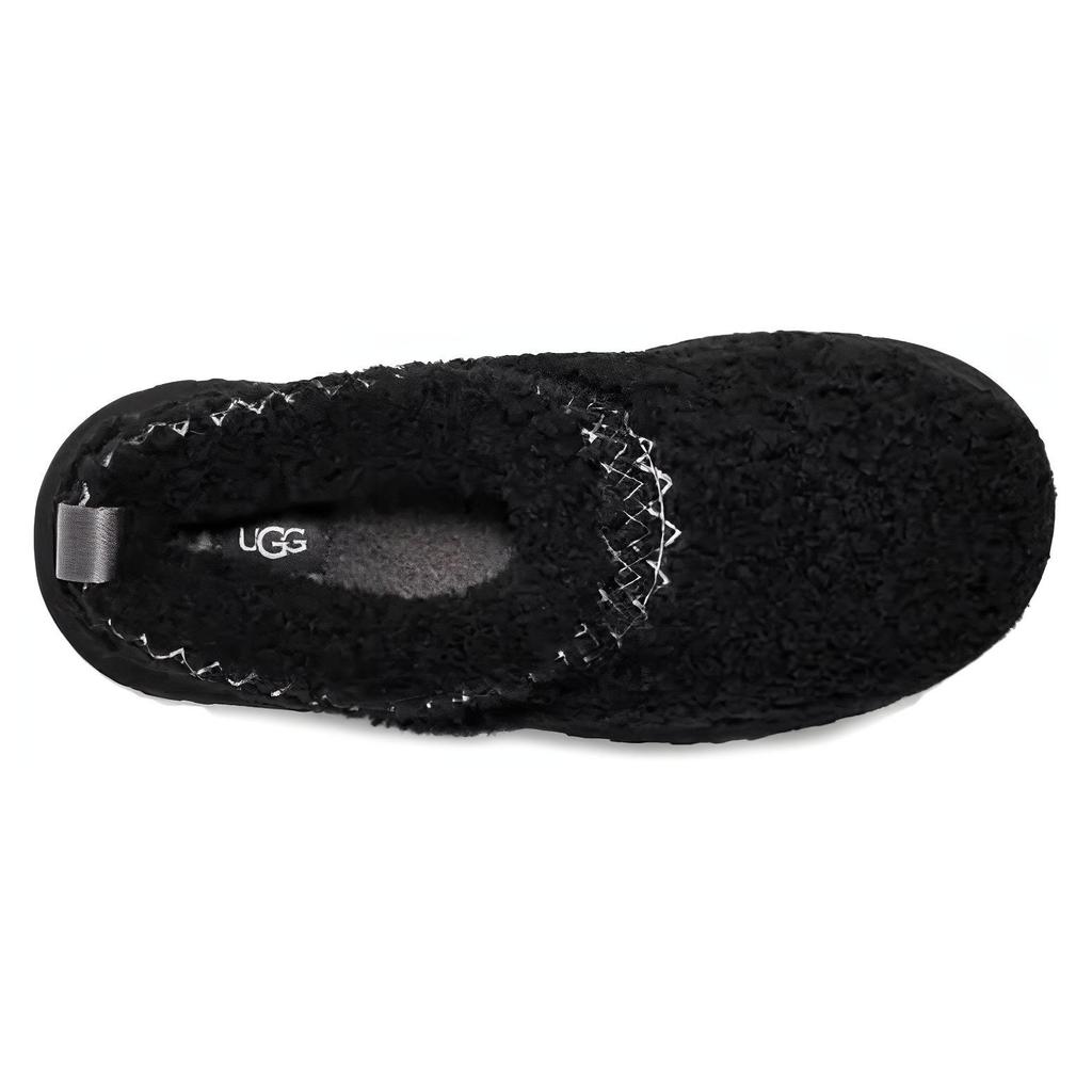 New UGG Tazz Slipper Heritage Braid Black Women's 1143976-BLK