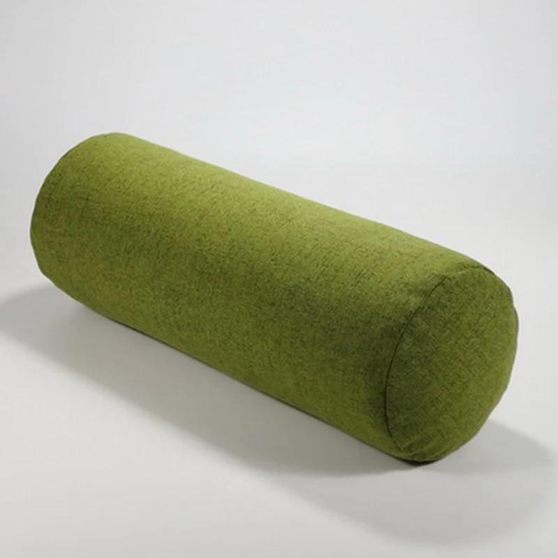 12x40cm Round Removable Washable Lumber Cushion Pillow Bed Roll Cushion Head Leg Back Support Light Travel Column Pillow