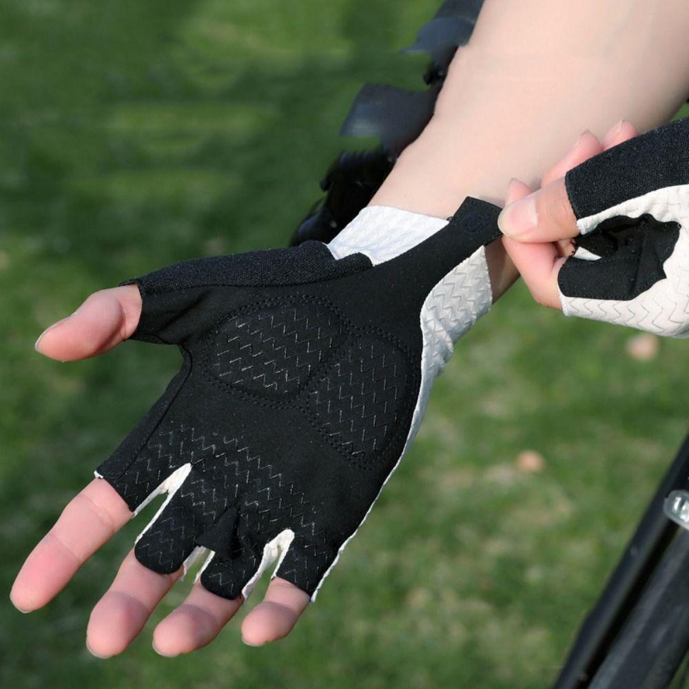 Verschleißfeste Renn-Fingerhandschuhe Vintage Herren Fingerlose Handschuhe Motorradhandschuhe Crossfit