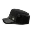 Windproof Earmuffs Cap Thickened Warm Berets High Quality Ear Protection Hat  Men