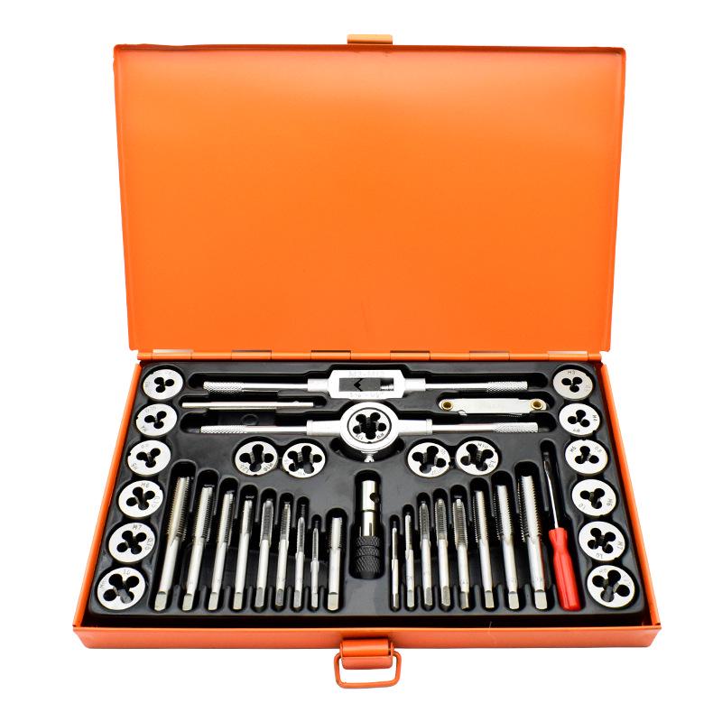 AiWeibo 40-Piece Coarse Thread Tap & Die Set 604540