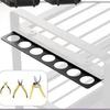 4-Tier Wall-Mounted Electric Tool Storage Rack