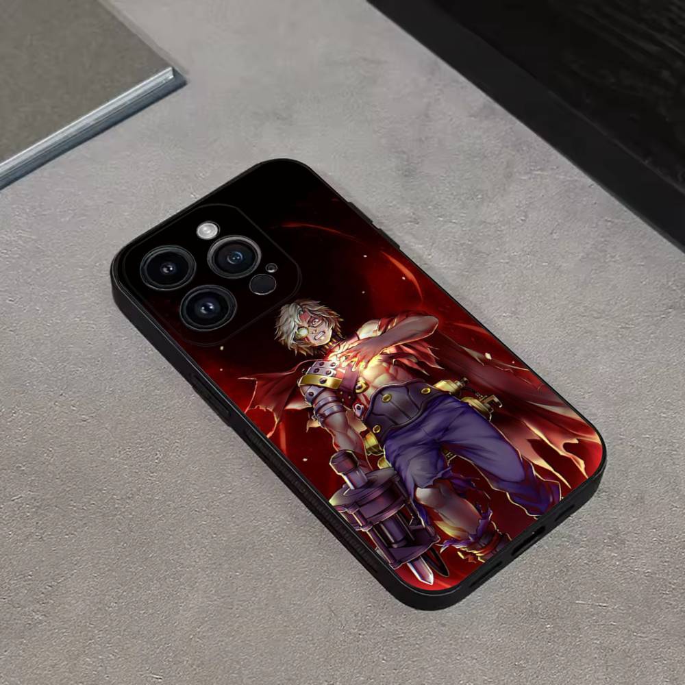K-Kabaneri Iron Fortress Phone Case For iPhone 17,16,15,14,13,12,11 Plus,Pro Max,XS,X,XR,SE,Mini,8,7,Soft Silicone Black Cover