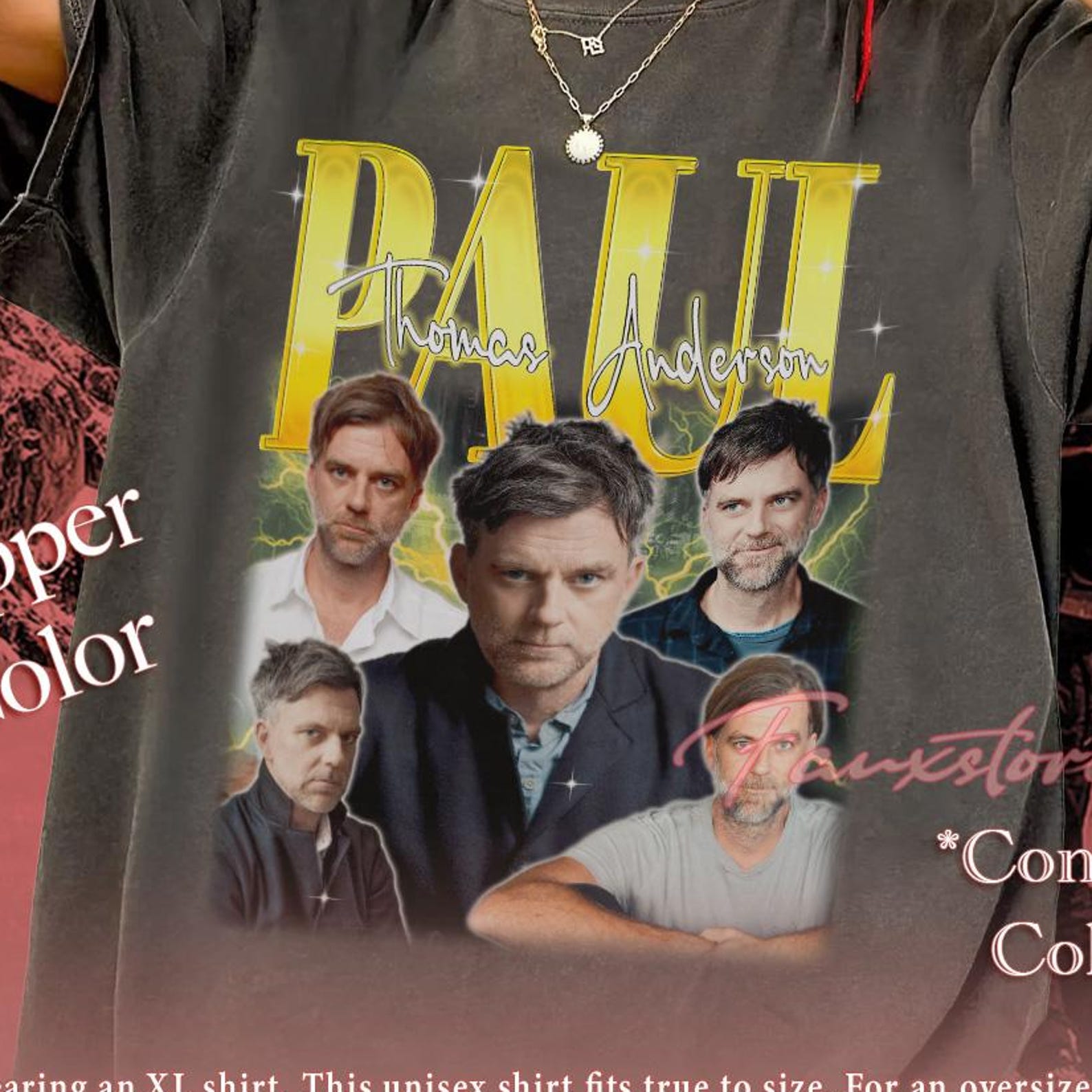 Paul Thomas Anderson Vintage Portrait T-Shirt Comfort Colors Apparel 4XL