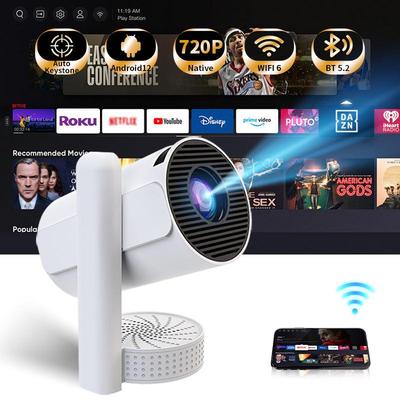 New Z11 HD Projector with Telescopic Stand for Home and Office