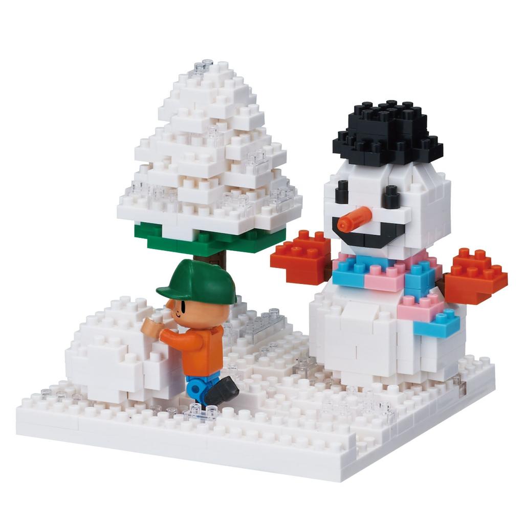 Nanoblock Stories Collection Snow Play NBH_165