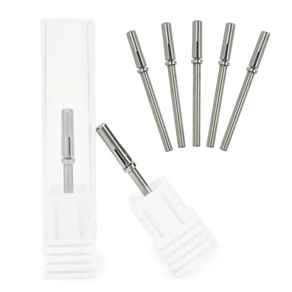 Nail Art Sanding Bands Grinding Sand Rings Bit Assembly Bearing Fit for Electric Drill Machine Accessories Manicure Tool