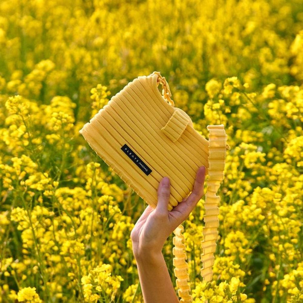 Pleatsmama Yellow New Melody Bag S