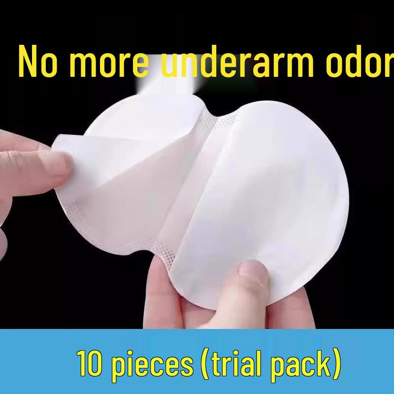 Невидимые летние потостойкие подмышечные прокладки - Дышащие дезодорирующие наклейки