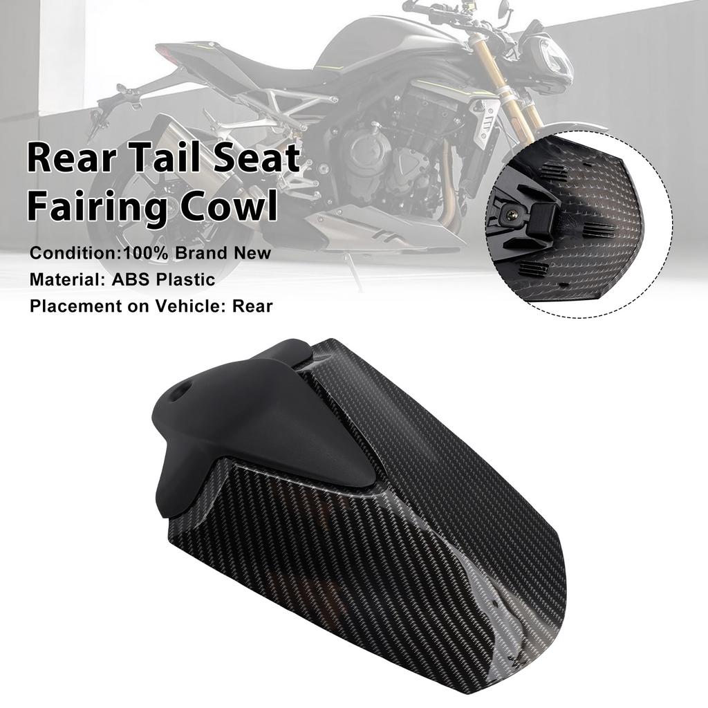 Rear Tail Seat Fairing Cowl Cover For Speed Triple 1200 RS 2021-2024