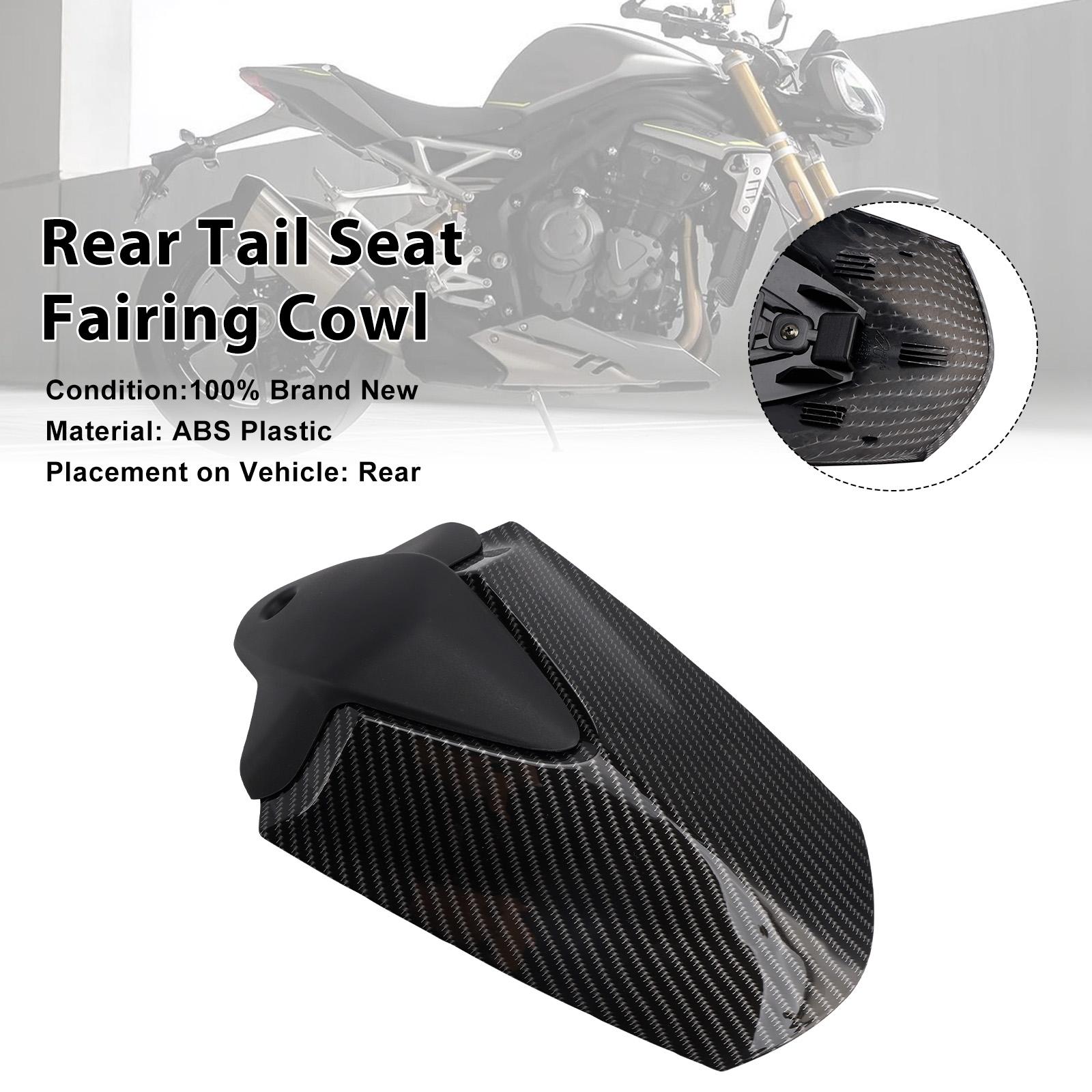 

Rear Tail Seat Fairing Cowl Cover For Speed Triple 1200 RS 2021-2024 Carbon