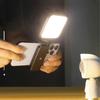 Portable Mini Selfie Fill Light Rechargeable 3 Modes Adjustable Brightness Clip on for Mobile Phone Computer Fill Light