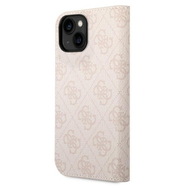 Guess Gubkp14Shg4Shp Iphone 14 / 15 / 136.1 Różowy/Pink Book 4G Vintage Gold Logo