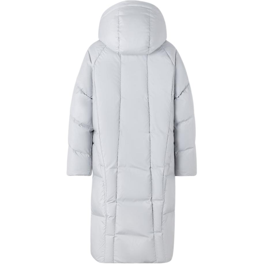 New Adidas Down Jacket Women's Concrete Gray JJ3551