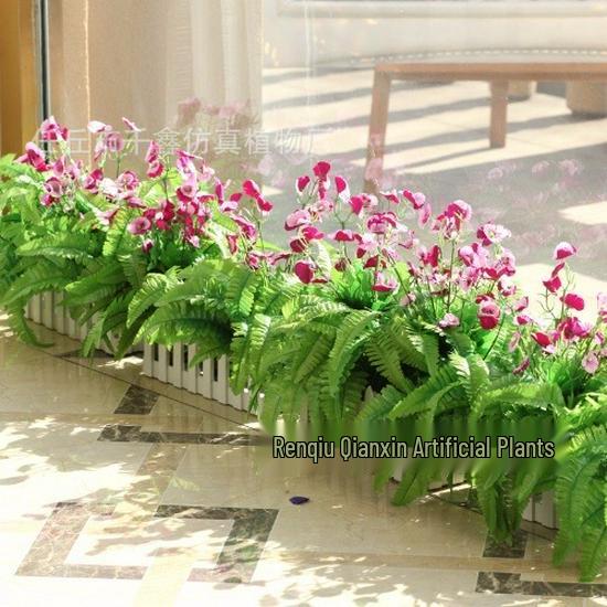 Simulation Pothos Monstera Persian Leaf Artificial Green Plant Wall Decor for Shopping Mall, Restaurant, or Bouquet Display.