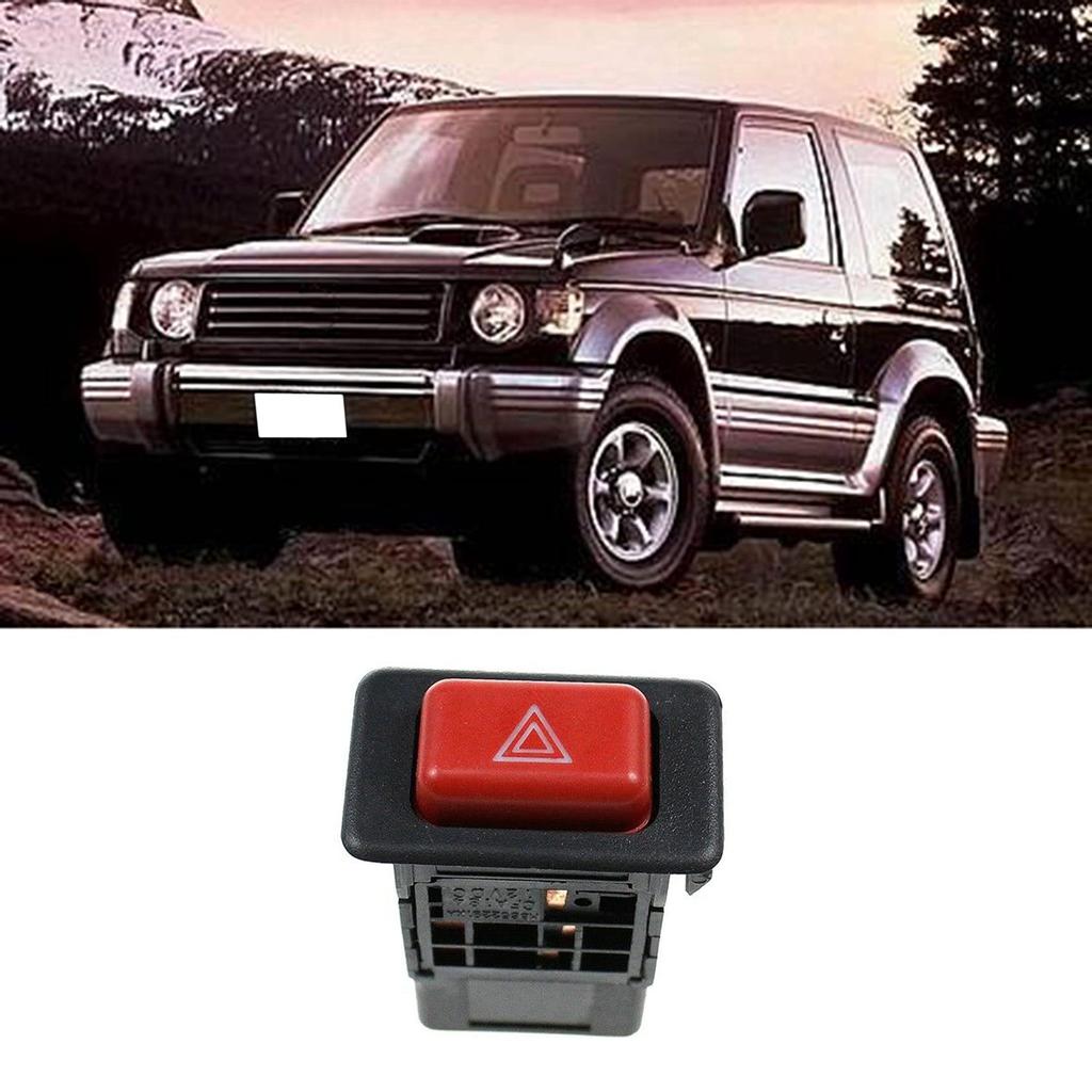 Plouluyt MB652291 Hazard Warning Light Switch Push Button for 2 1991-1995 1996 1997 1998 1999