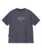 CPGN STUDIO Cat'S Heart Chain Embroidered Short Sleeve T-Shirt Charcoal