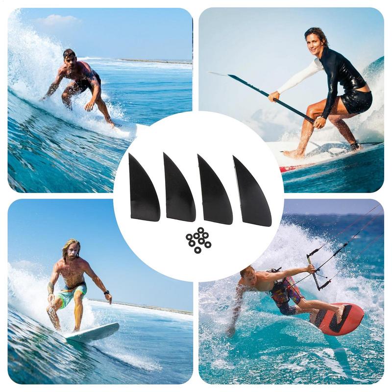 Surfboard Fins PVC Reinforced Fly Kite Surfboard Fins Detachable Kiteboarding Water Splitter For Surfboard Inflatable Paddle
