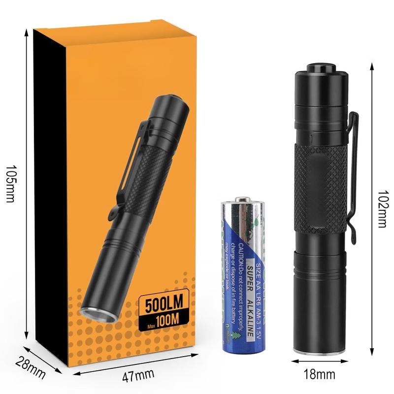 Oeny Mini Portable Emergency Flashlight