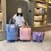 Travel Bag with Detachable Wheels Portable Travel Bag Capacity Waterproof Duffel Bag with Detachable Wheels for Gym Travel