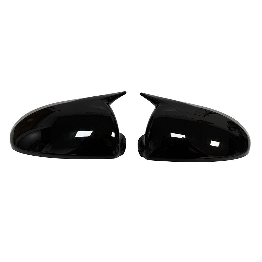 

For Mercedes Benz Smart Fortwo W451 2008-2014 2x Car Sticker Rearview Side Mirror Cover Wing Cap Exterior Case Trim Decoration