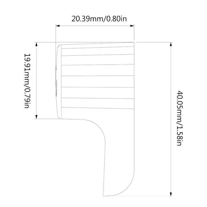 6pcsPortable Electric Toothbrush Head Protective Cover for Traveling on Business Trip Dust Cap of Brush Head Cover Bathroom Tool