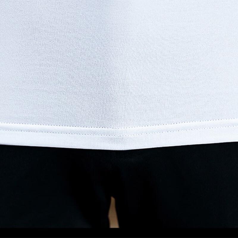 PLAYBOY Men's Stand Collar Long Sleeve Casual T-Shirt