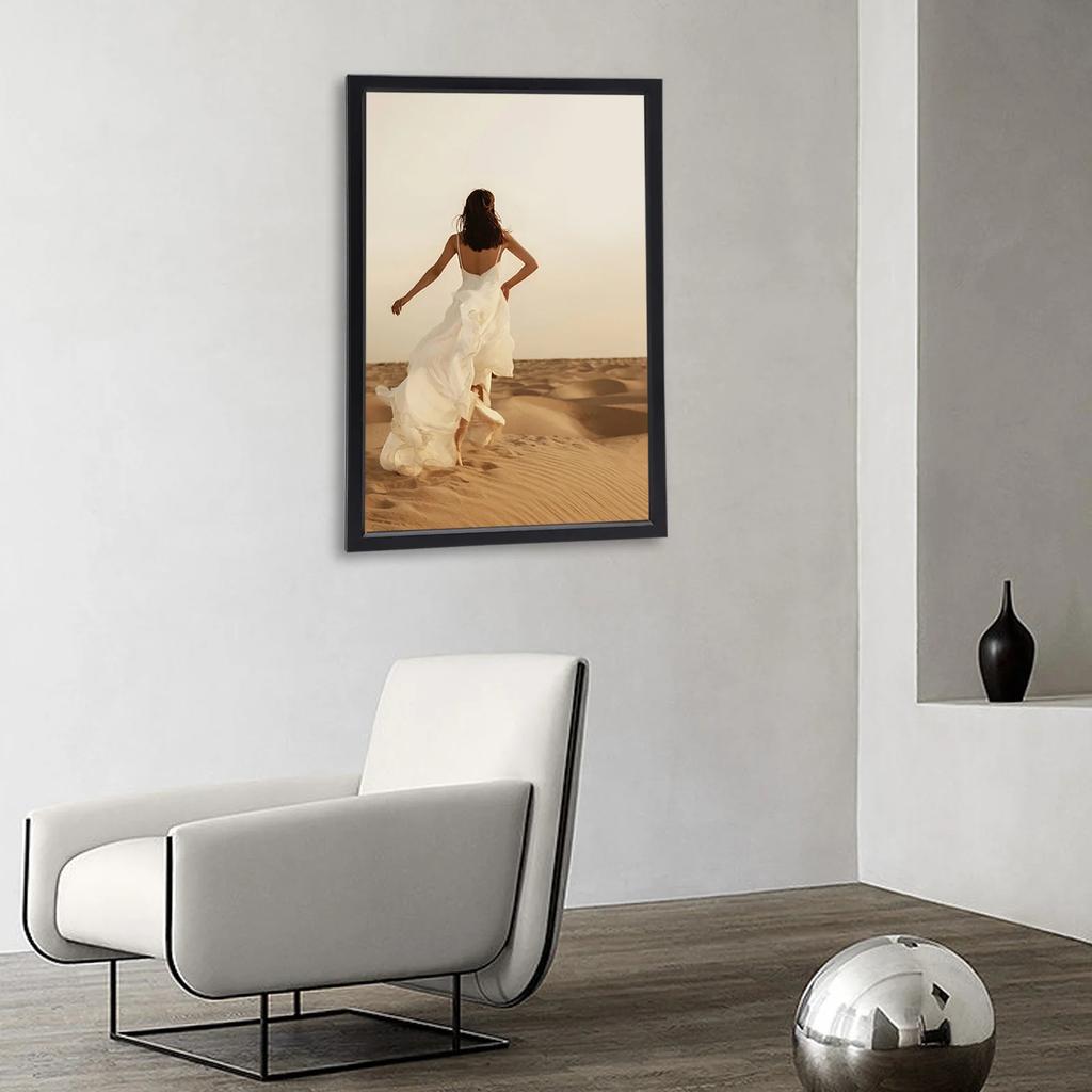 Bymaocar 18" X 24" LED Ramka na Plakaty, Ścienny Podświetlany Wyświetlacz Lightbox na Plakaty Filmowe, Zdjęcia i Znaki - Podświetlany LED Light Box